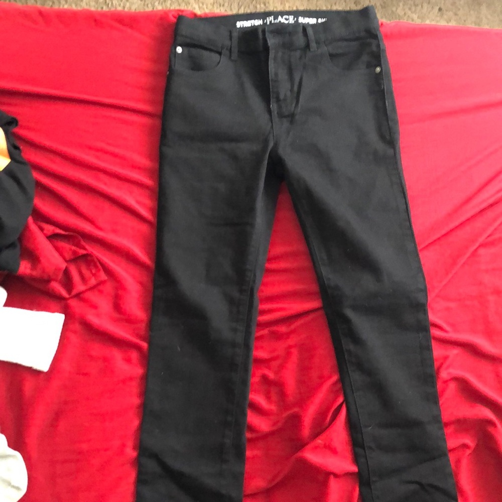 Black jeans kids boys size 12